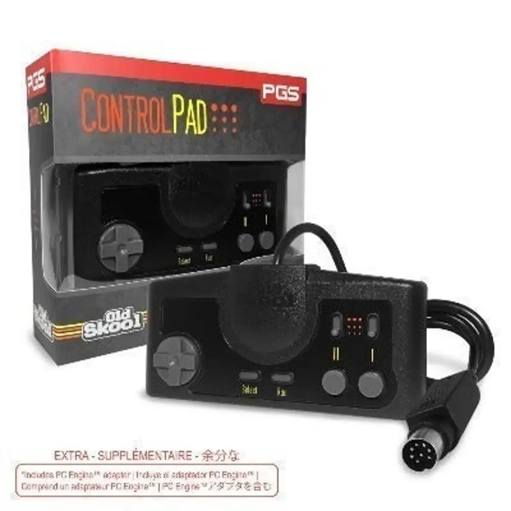 NEC Turbografx-16 / Turbo Duo Controller (NEW) - TG-16 Gamepad - Old Skool